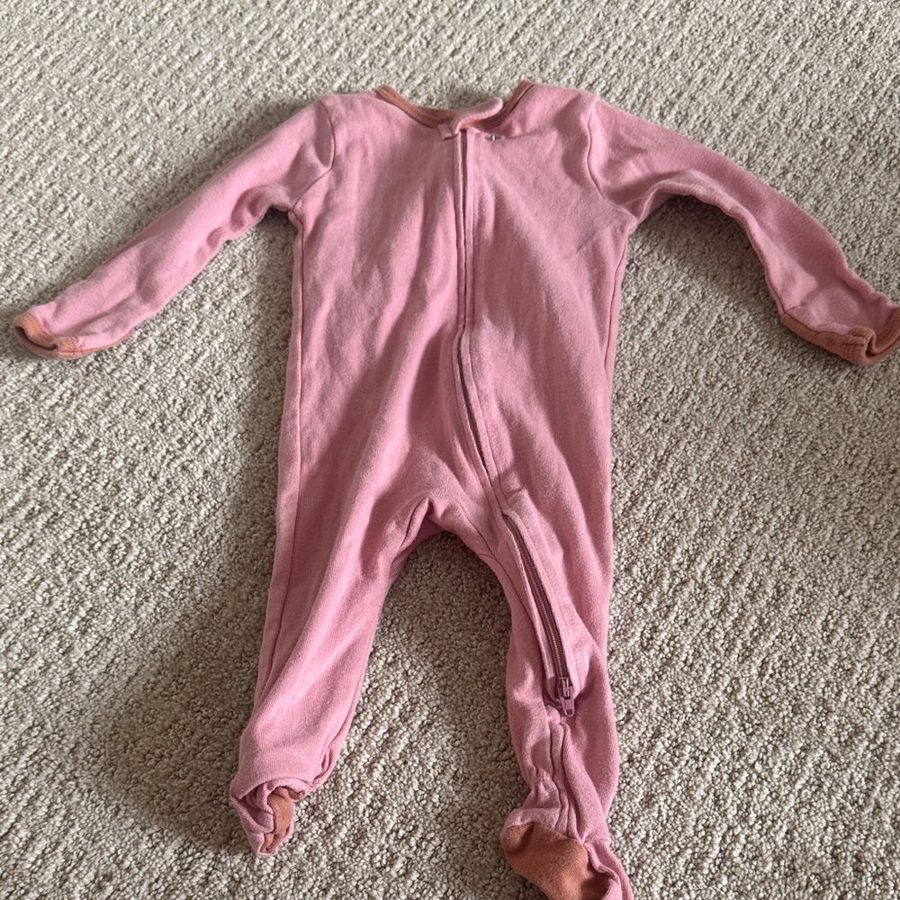 Cloud Island Pink Footed One Piece